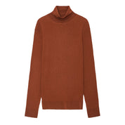NN.07 Richard turtleneck sweater 6611 Rust
