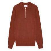 NN.07 Sergio zip Polo 6605 Rust