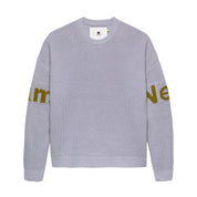 New Amsterdam Surf Association Name crew knit Ecru/black