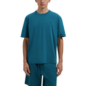 OLAF Monogram boxy tee Ocean