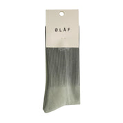 OLAF Gradient signature socks Sage