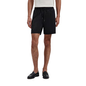 OLAF Texture regular swim shorts Black