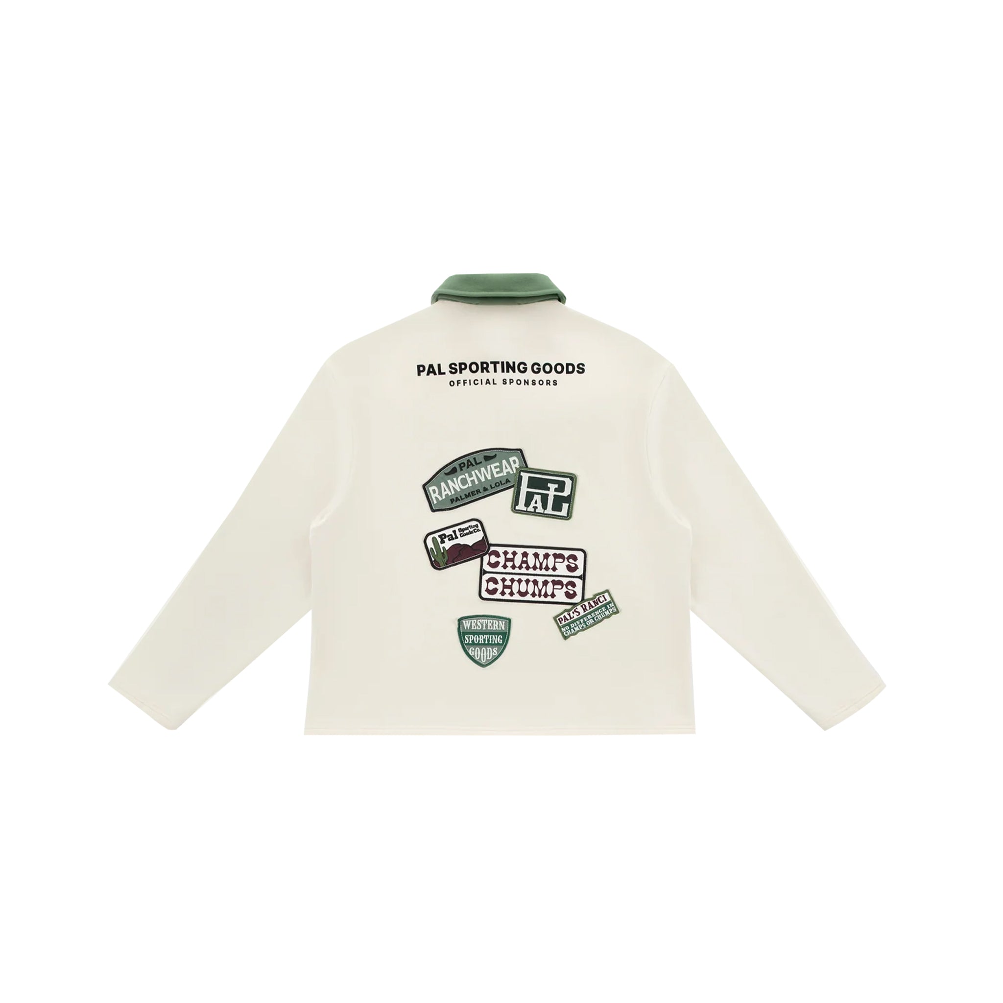 PAL Sporting Goods Official sponsors half zip Marshmellow