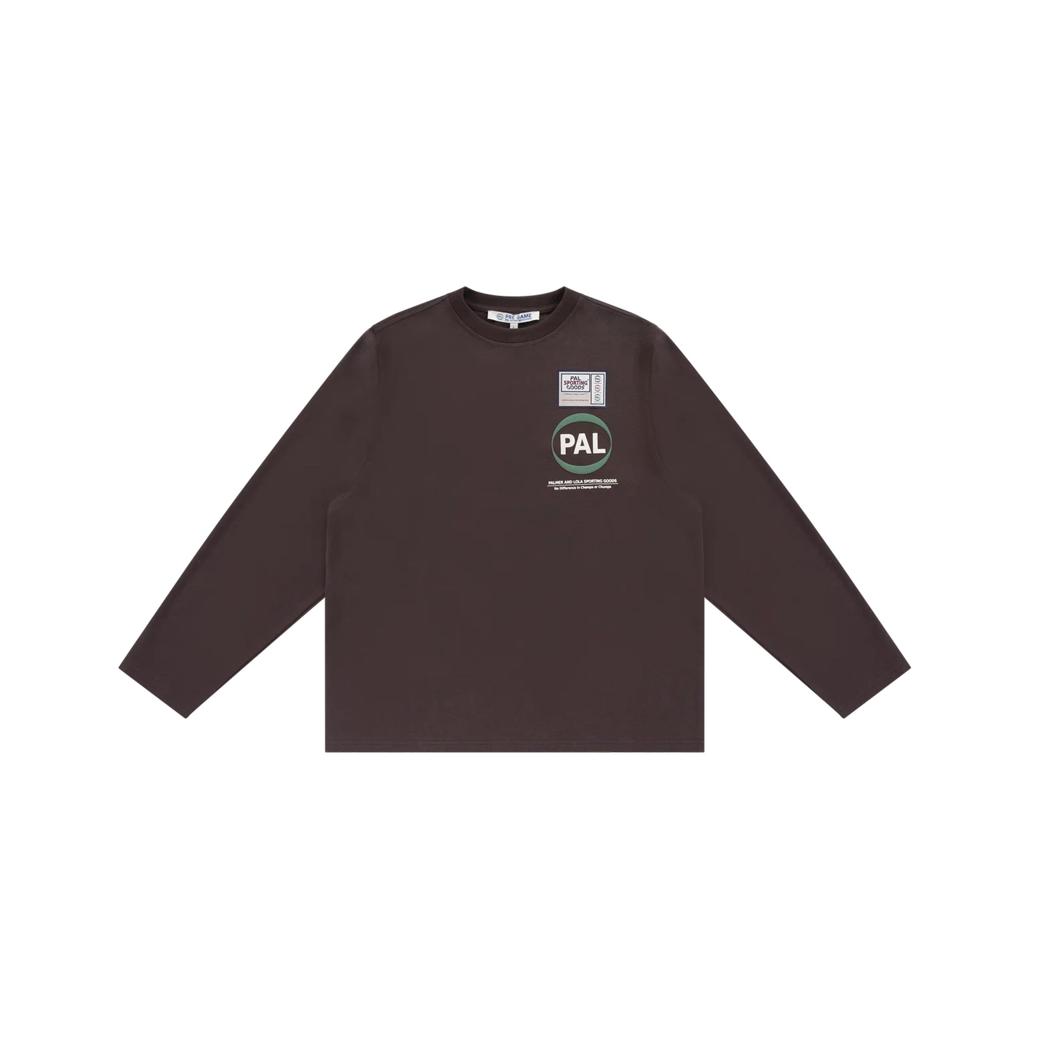 PAL Sporting Goods Pre game longsleeve Brown