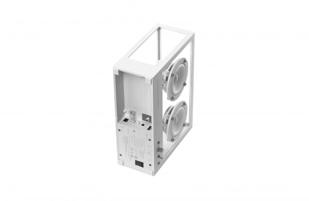 Transparent Small Speaker White
