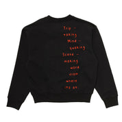 Sabbatical Trip taking crewneck Black