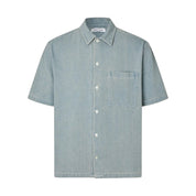 Samsoe Samsoe Saayo O shirt 16070 Light Denim
