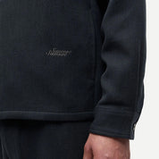 Samsoe Samsoe Sadamon GT zip overshirt 16201 Dark Grey