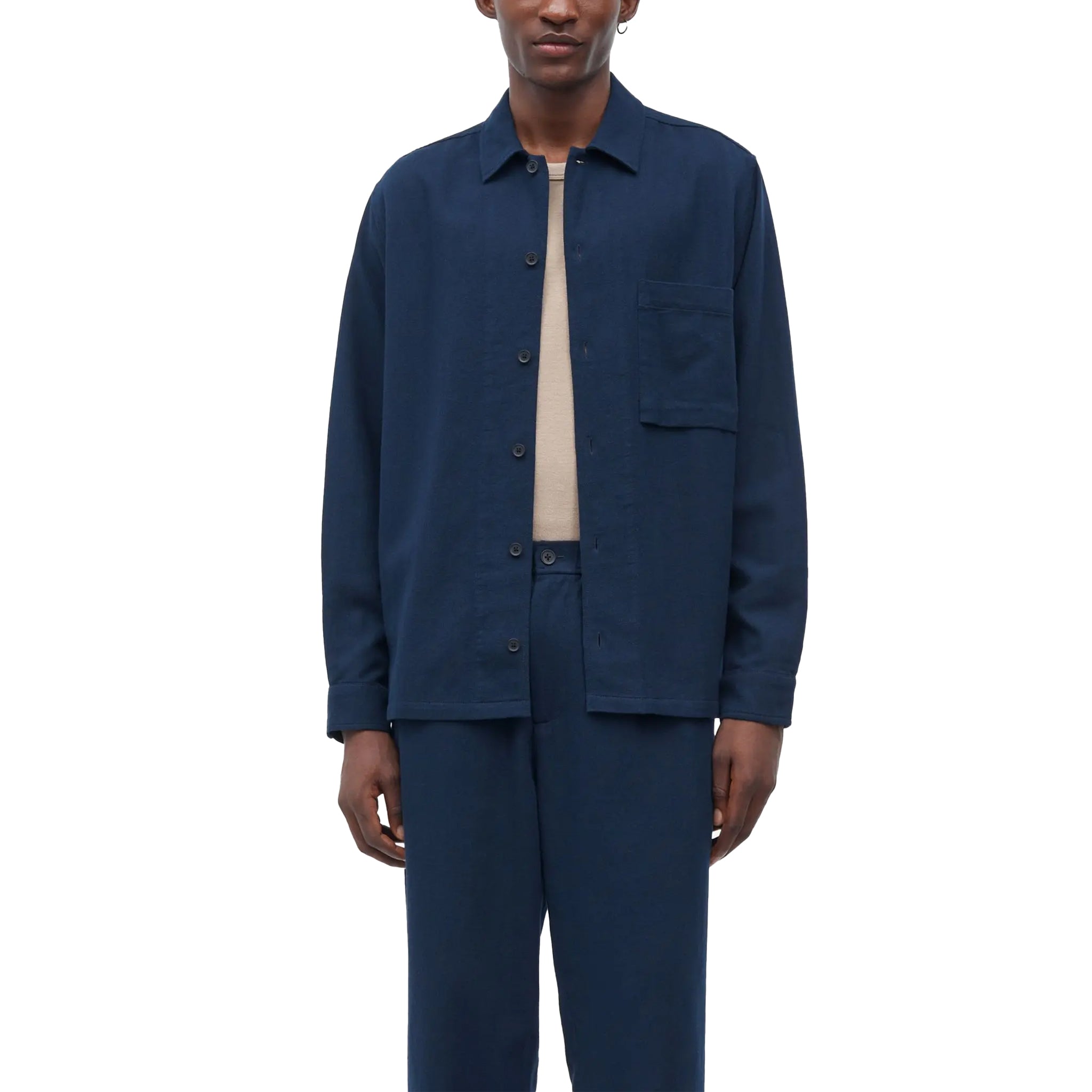 Samsoe Samsoe Sadamon go overshirt Deep Navy