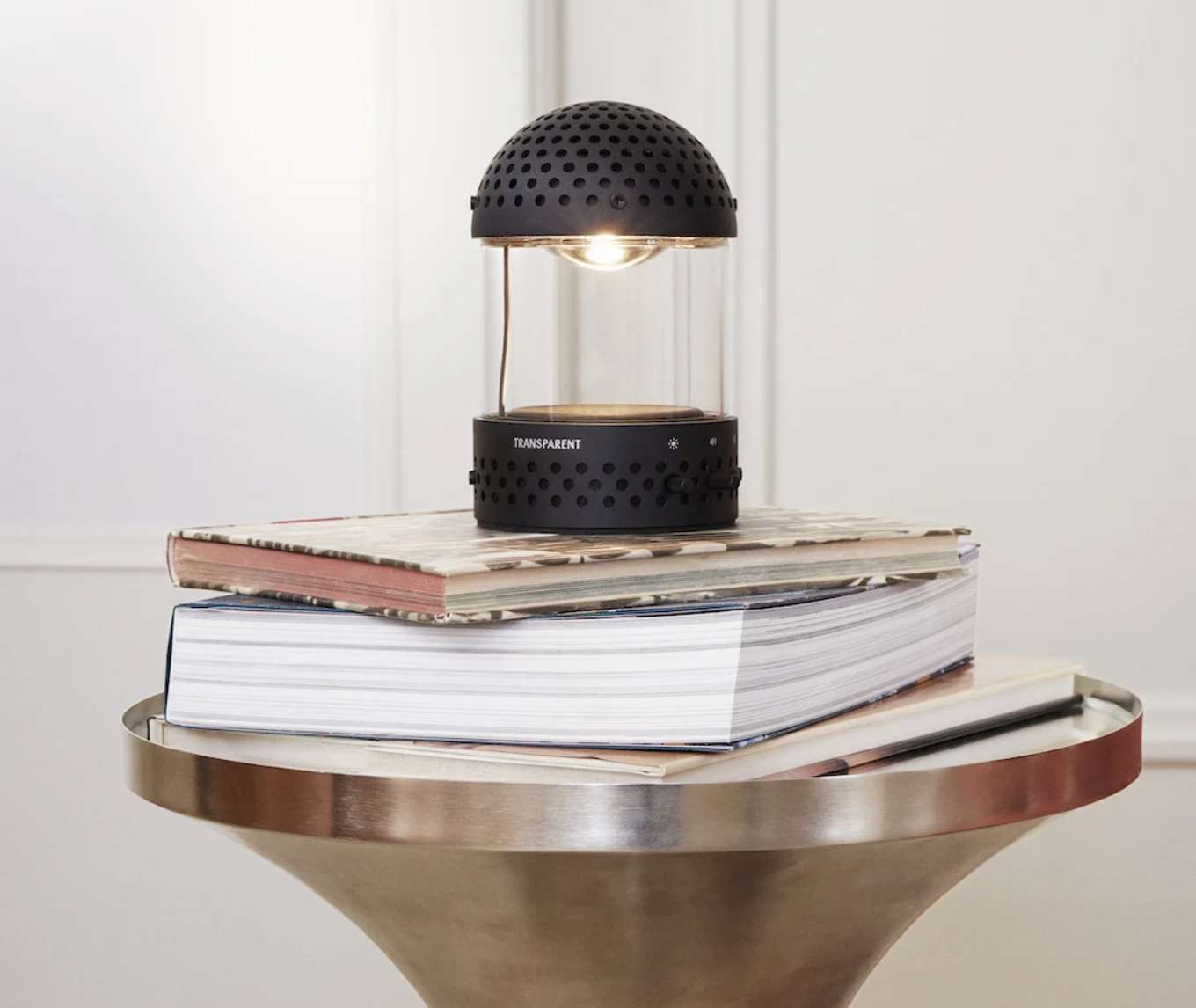 Transparent Light Speaker Black
