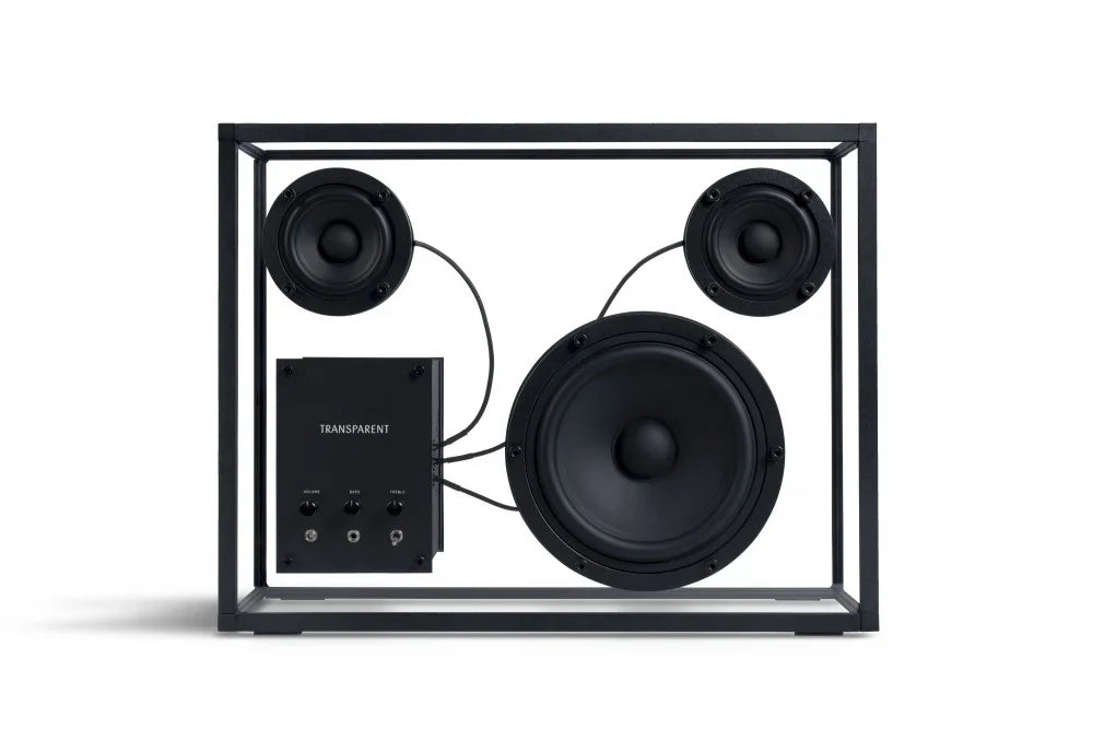 Transparent Speaker Black