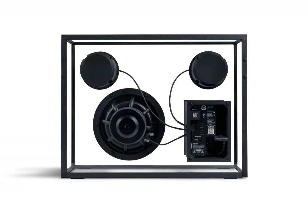 Transparent Speaker Black