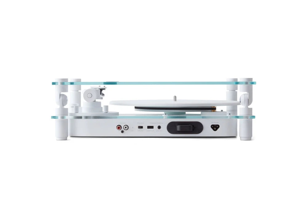 Transparent Turntable White
