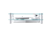 Transparent Turntable White