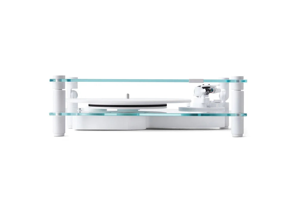 Transparent Turntable White