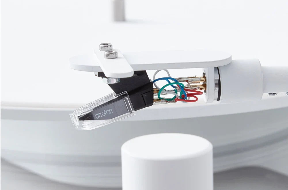 Transparent Turntable White