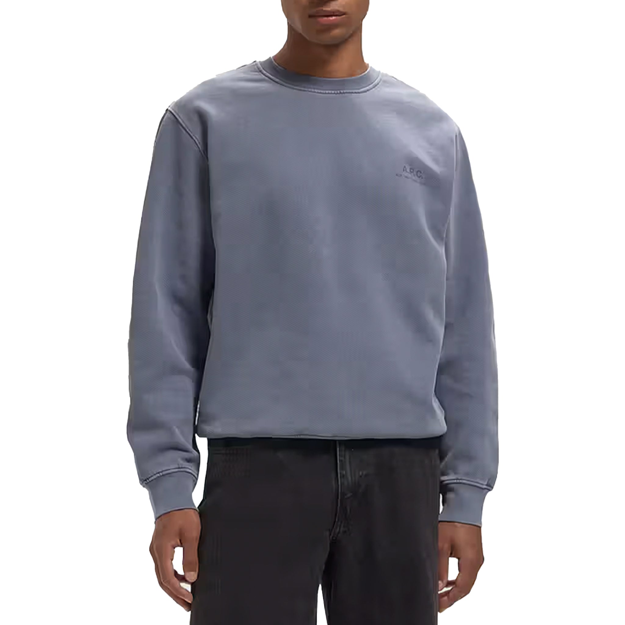 A.P.C. Fernando sweatshirt Blue Grey