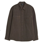 A.P.C. Overshirt denim japonais Dark Brown