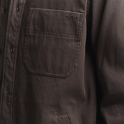 A.P.C. Overshirt denim japonais Dark Brown