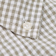 Bram's fruit Distressed farmer shirt ls Olive