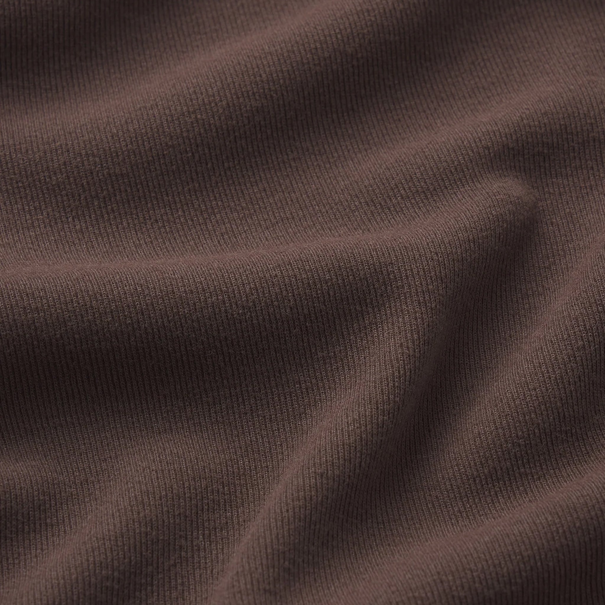 FRAME L/s henley shirt Brown