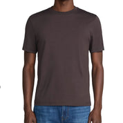 FRAME S/s light Cotton tee Dark Brown