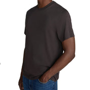FRAME S/s light Cotton tee Dark Brown