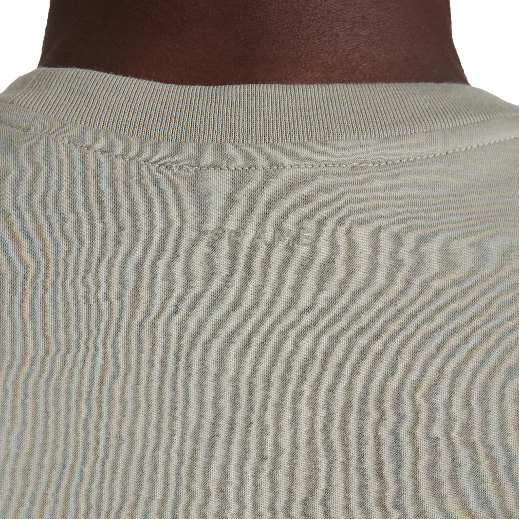 FRAME S/s light cotton tee Pale Copper