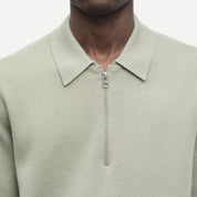 Samsoe Samsoe Guna half zip 10490 Green