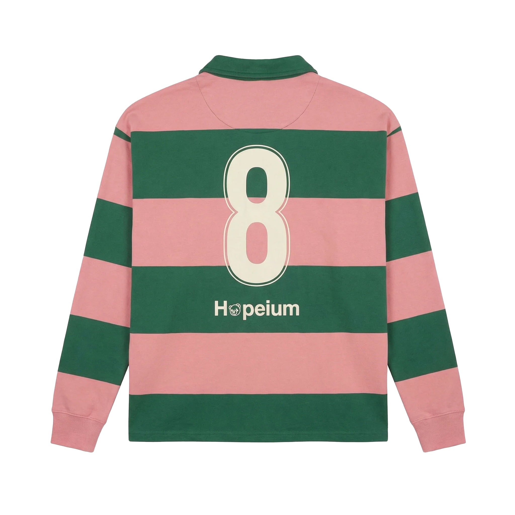 Hopeium Football gandhi polo sweat Pink