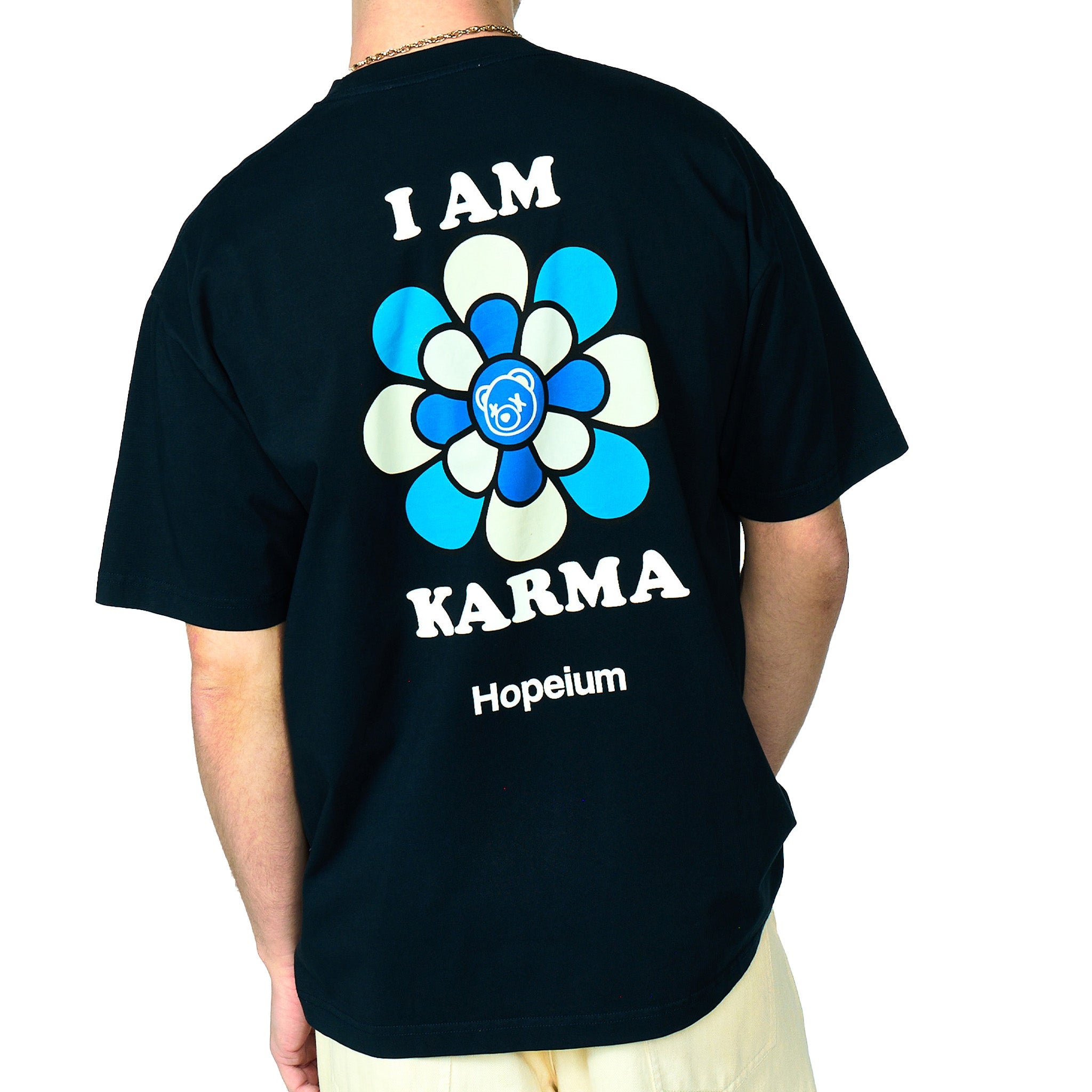 Hopeium I am karma tee s/s Midnight