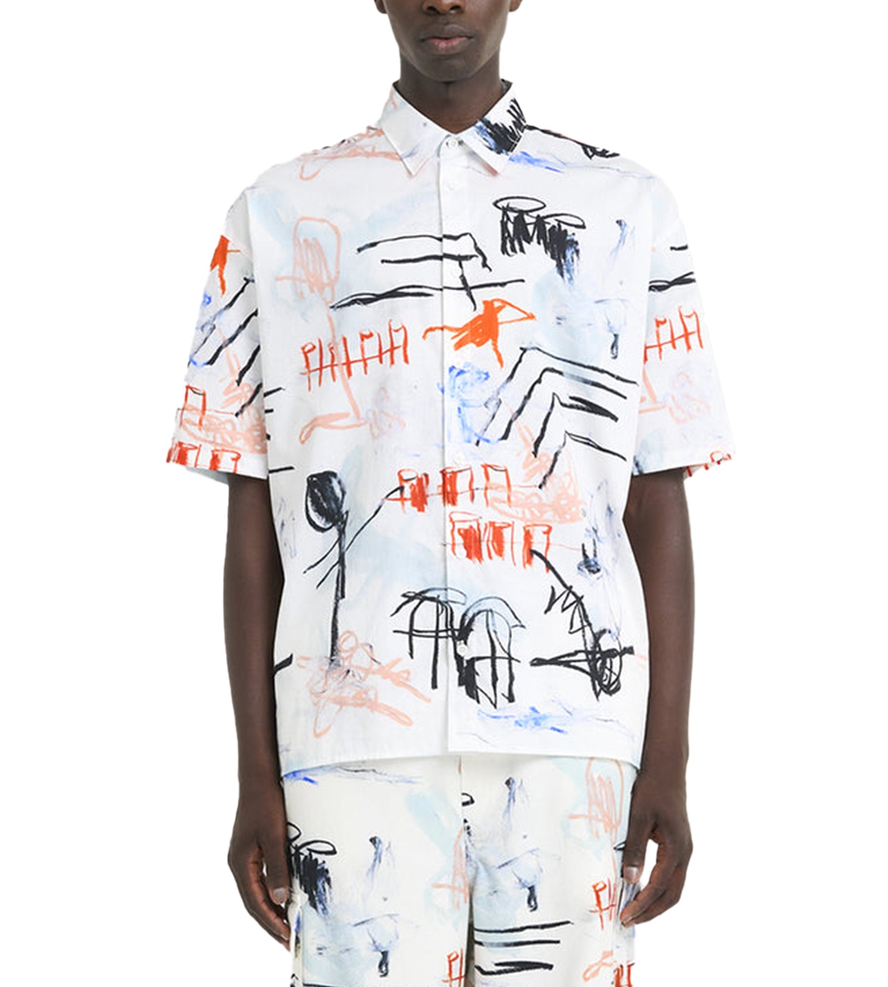 Etudes Illusion ss poplin White Multi