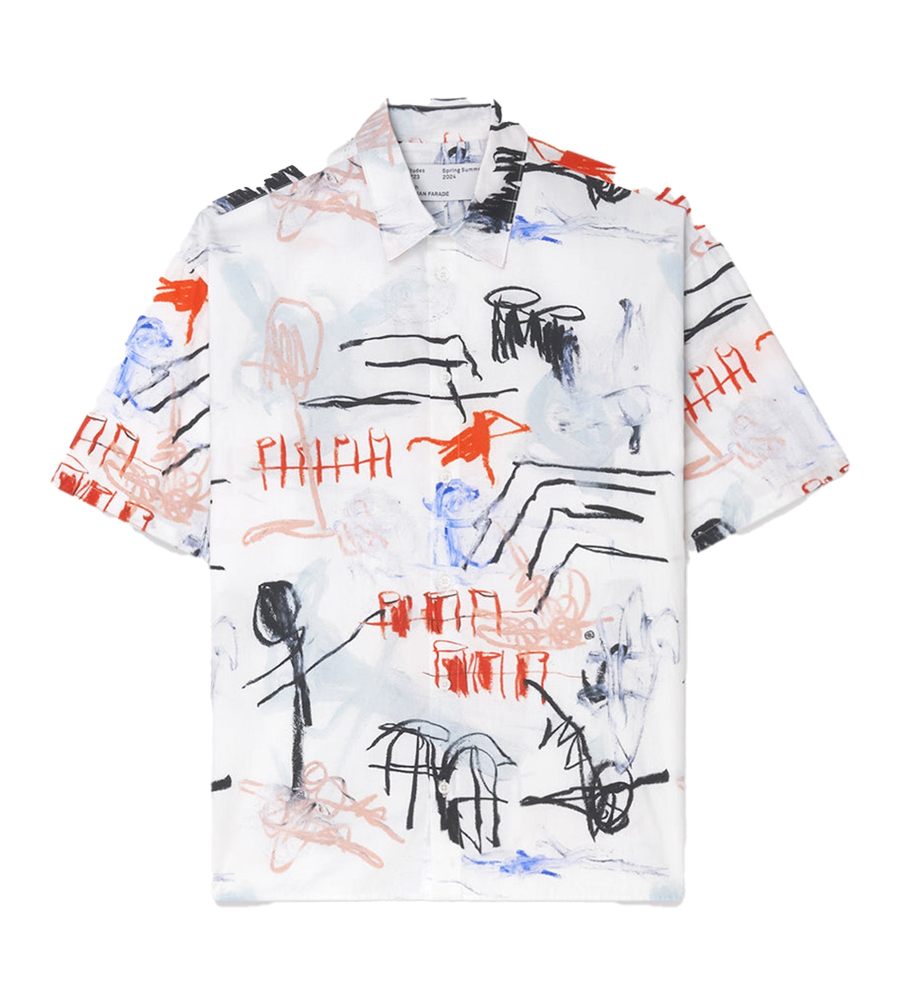 Etudes Illusion ss poplin White Multi