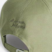 Maison Kitsuné Fox head cap Green