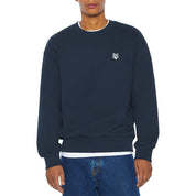 Maison Kitsuné Fox head comfort sweatshirt Navy