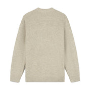Law Of The Sea Cloudbreak knitted crewneck Beige