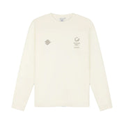 Law Of The Sea Mazu long sleeve artwork t-shirt Snow white 906