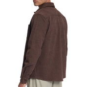 Law Of The Sea Niven twill overshirt Brown