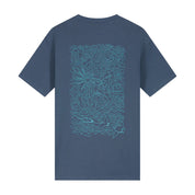 Law Of The Sea Passage artwork t-shirt Mood indigo 314