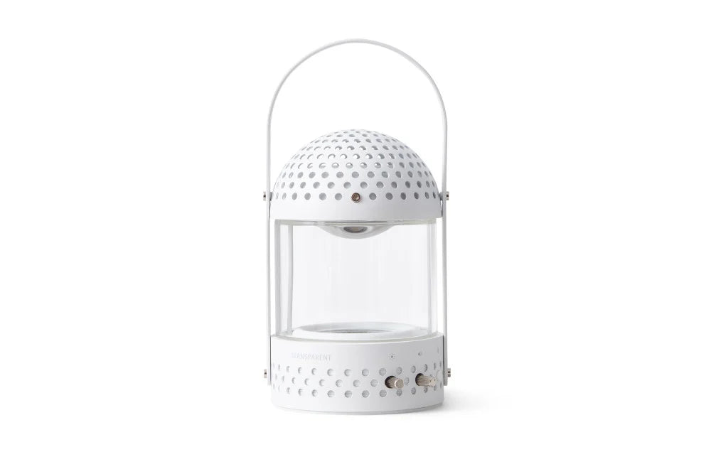 Transparent Light Speaker White