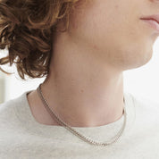 A.P.C. Minimal necklace Silver