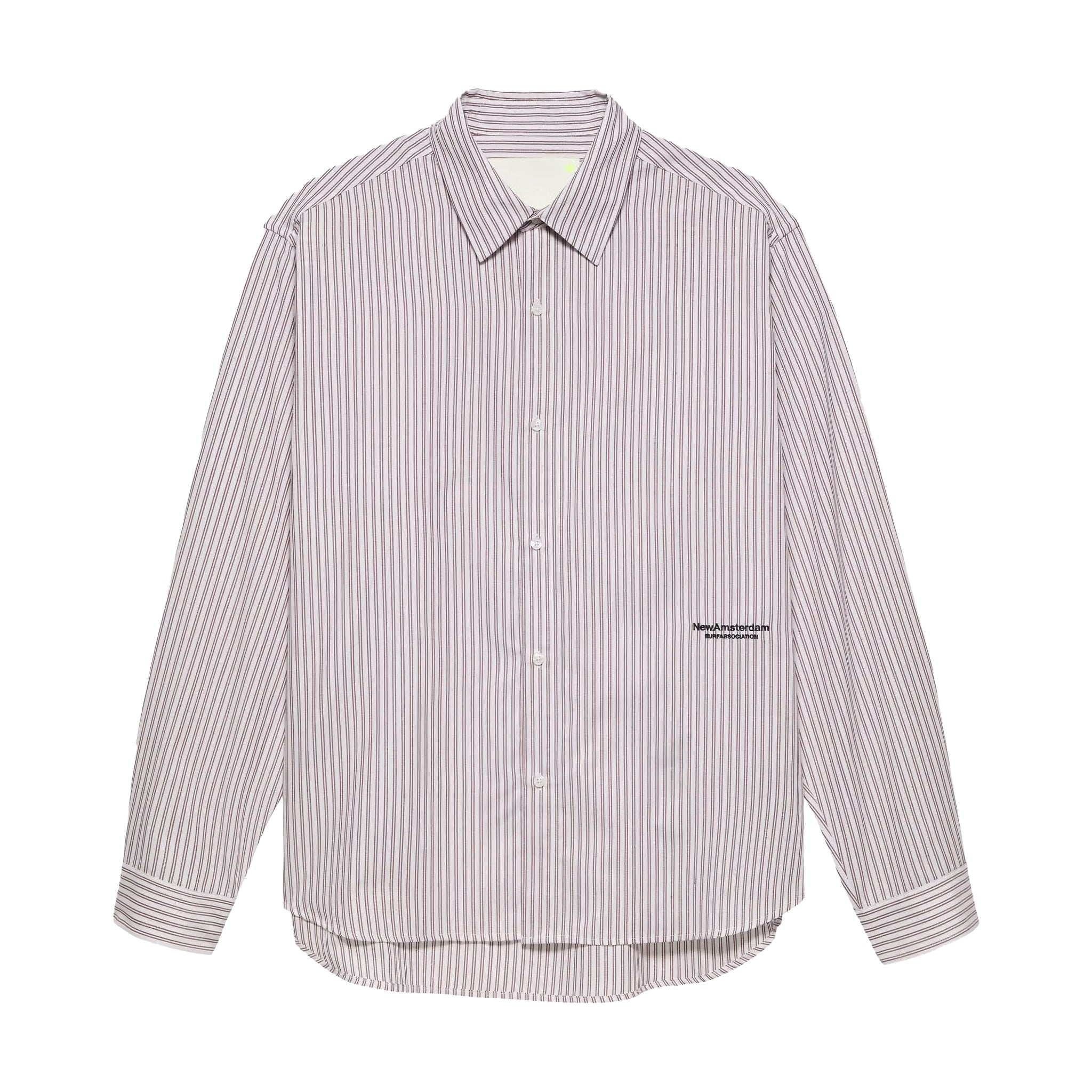 New Amsterdam Surf Association Beach shirt White/Red
