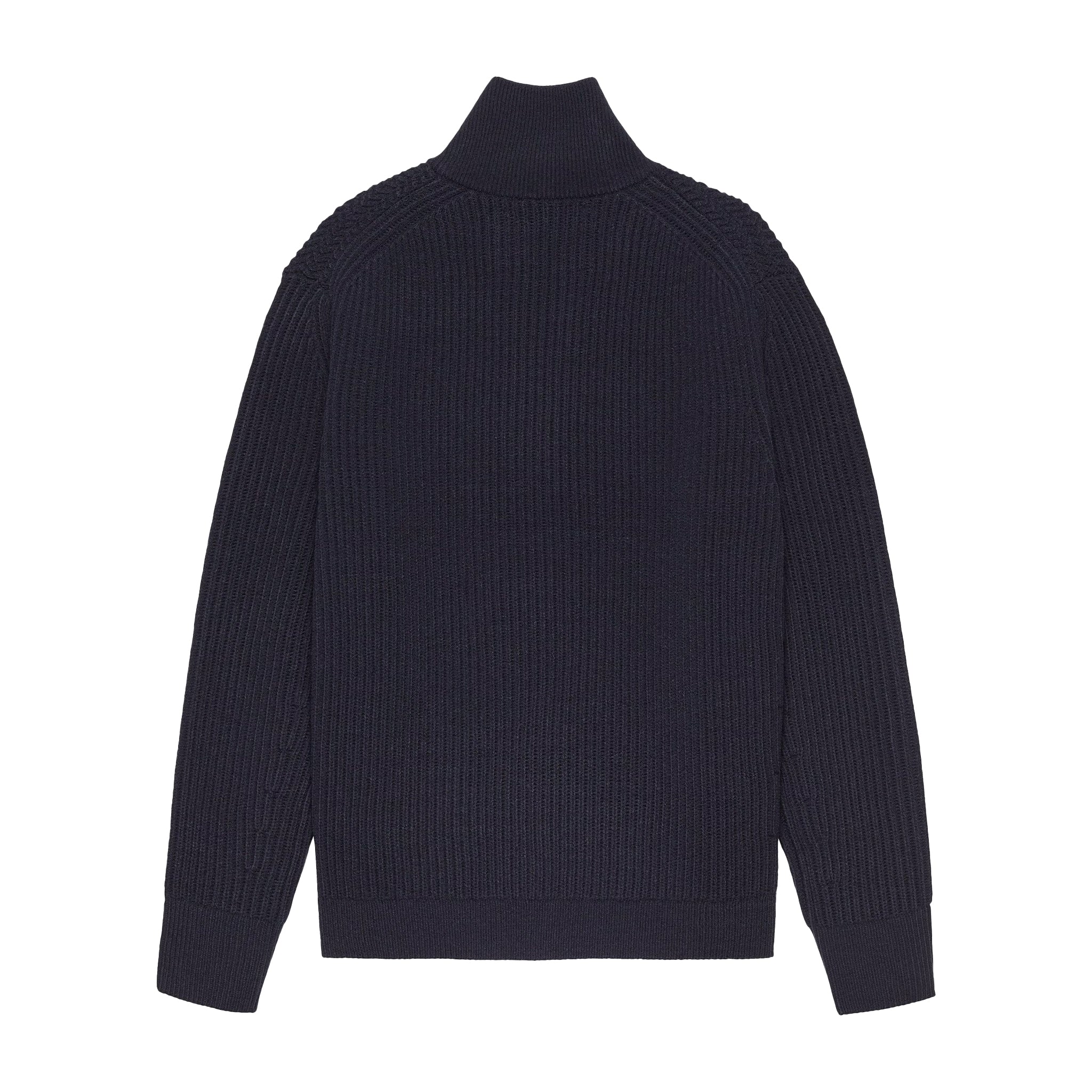 New Amsterdam Surf Association Knitted half zip Midnight