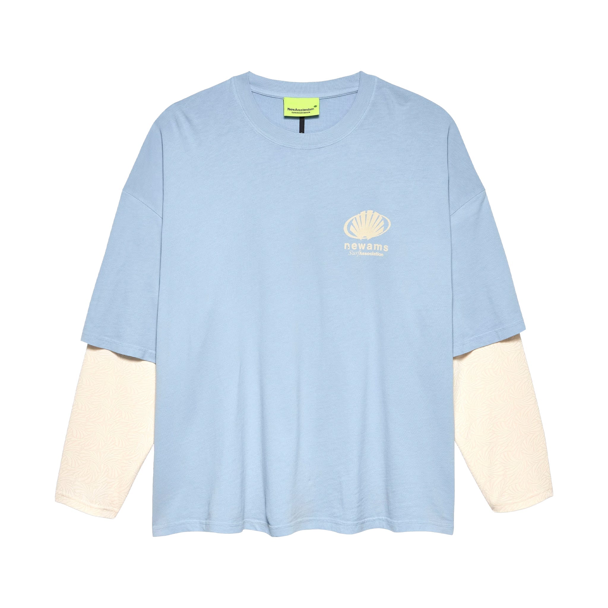 New Amsterdam Surf Association Corporate logo longsleeve Light Blue