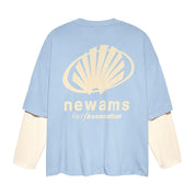 New Amsterdam Surf Association Corporate logo longsleeve Light Blue