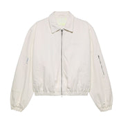 New Amsterdam Surf Association Denim padded jacket Off White