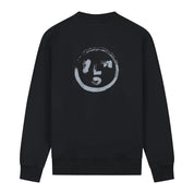 OLAF Brushsrtoke face crewneck Black