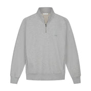 OLAF Signature zip mock Heather Grey