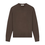 OLAF Essential knitted crewneck Chocolate
