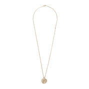 Maison Kitsuné Profile fox medallion necklace Gold